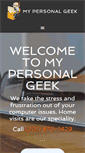 Mobile Screenshot of mypersonalgeek.net