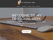 Tablet Screenshot of mypersonalgeek.net